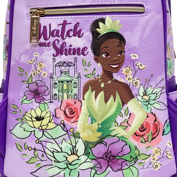 WondaPop x Disney The Princess and the Frog- Tiana Vegan Leather Mini Backpack